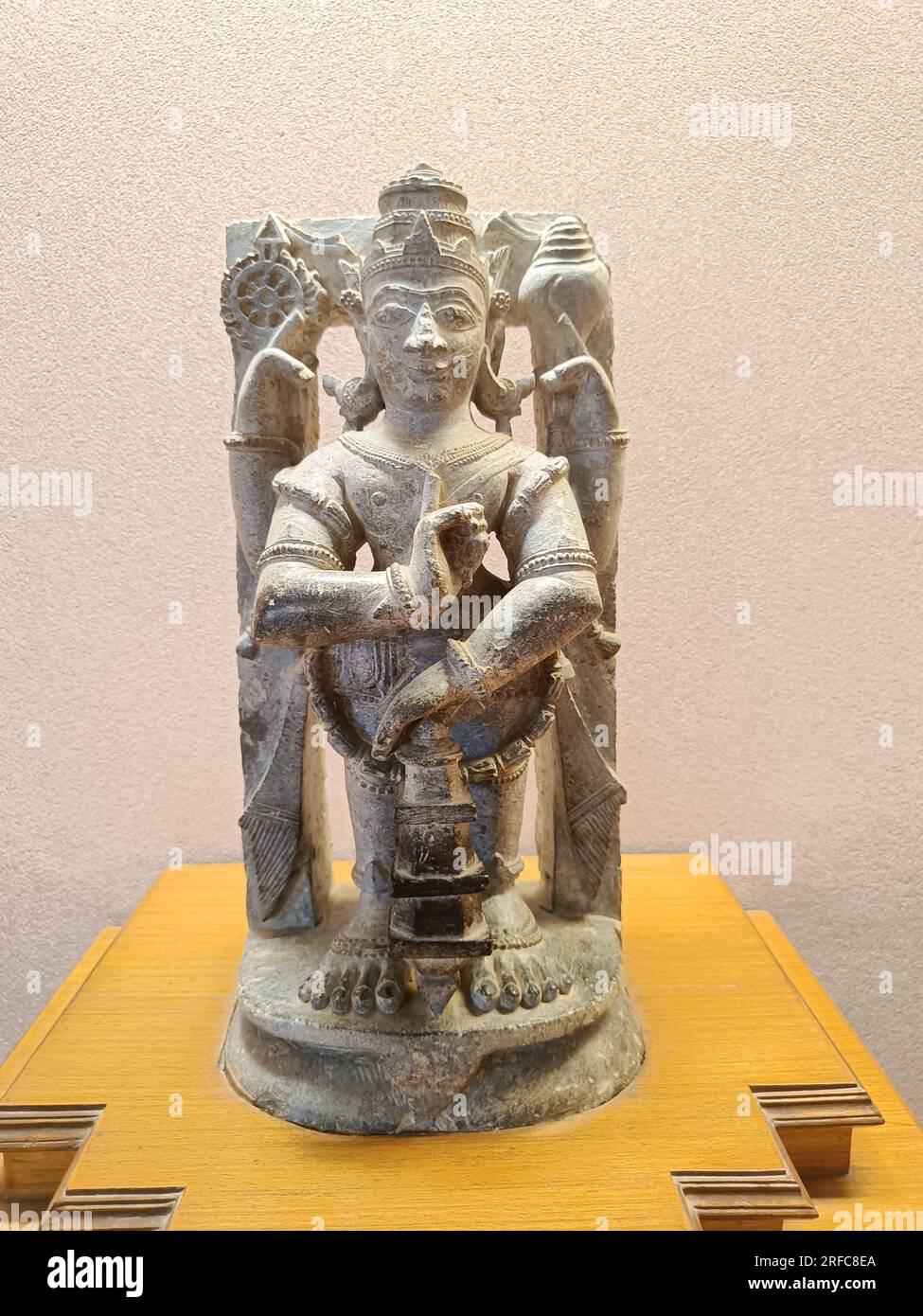 Gardien de Vishnu, 9e siècle après JC. Keonjhar. Banque D'Images Gardien de Vishnu, 9e siècle après JC. Keonjhar. Banque D'Images