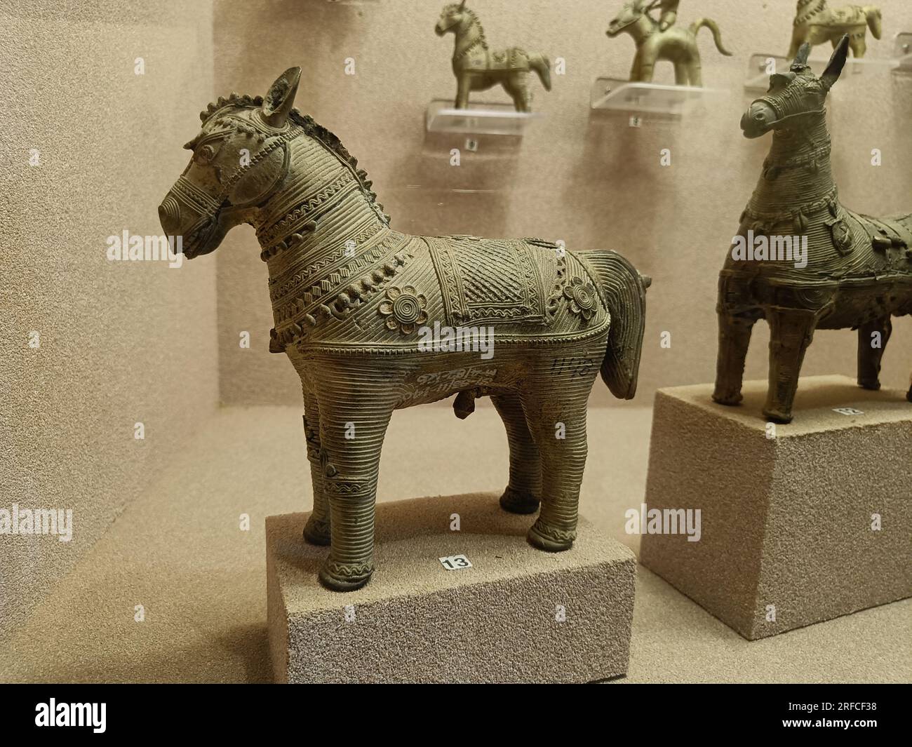 Figurine de cheval en bronze Banque D'Images Figurine de cheval en bronze Banque D'Images