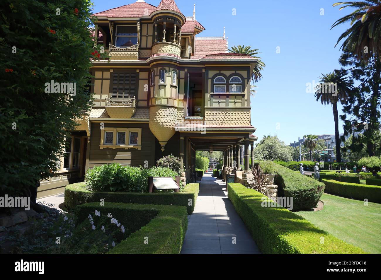 San Jose, Califiornia, Etats-Unis: 6-1-2021: Winchester Mystery House à San Jose en Californie Banque D'Images