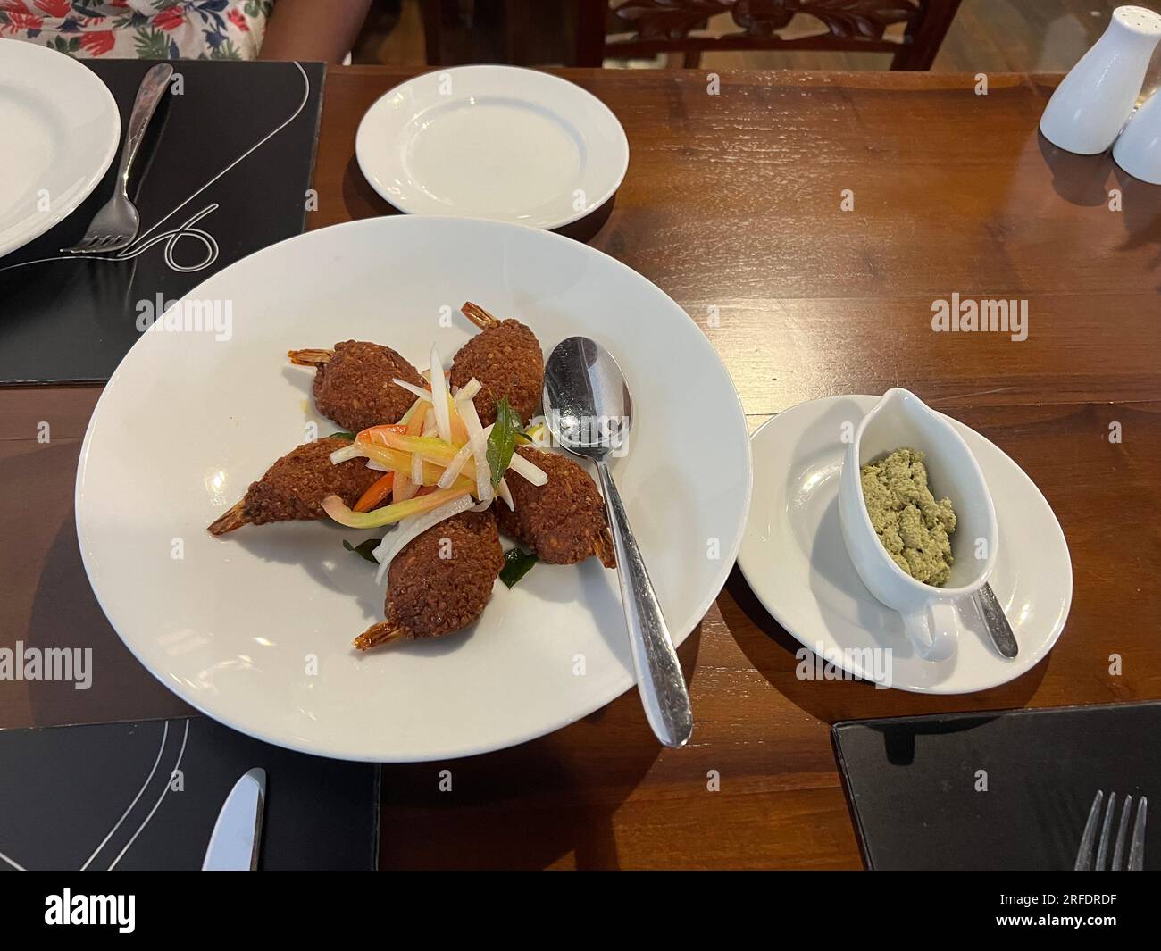 Nourriture au Sri Lanka. Visitez le Sri Lanka Banque D'Images