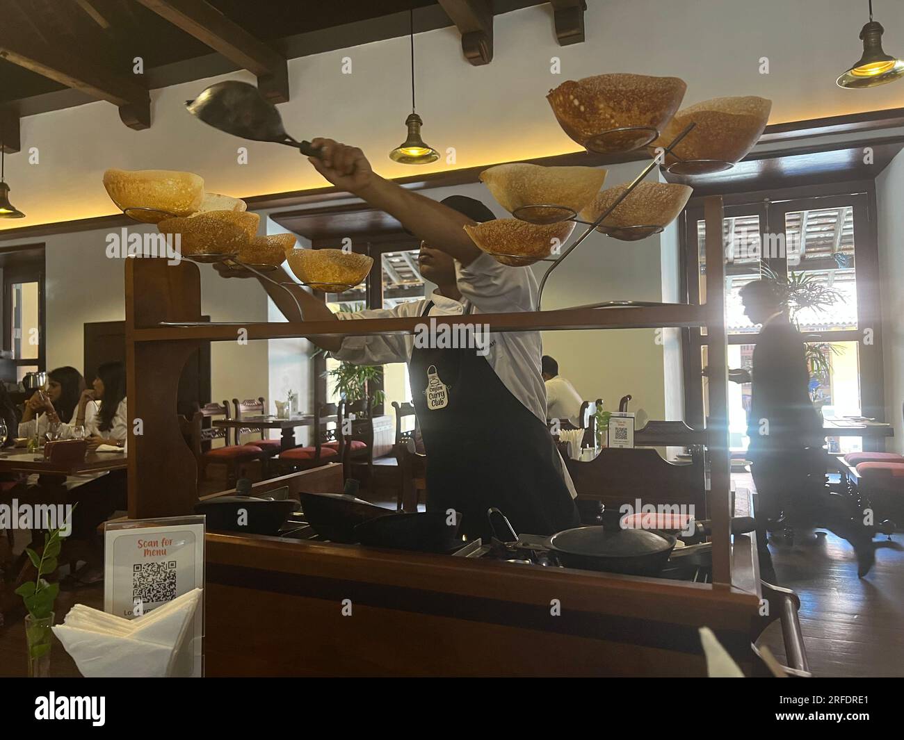 Nourriture au Sri Lanka. Visitez le Sri Lanka Banque D'Images