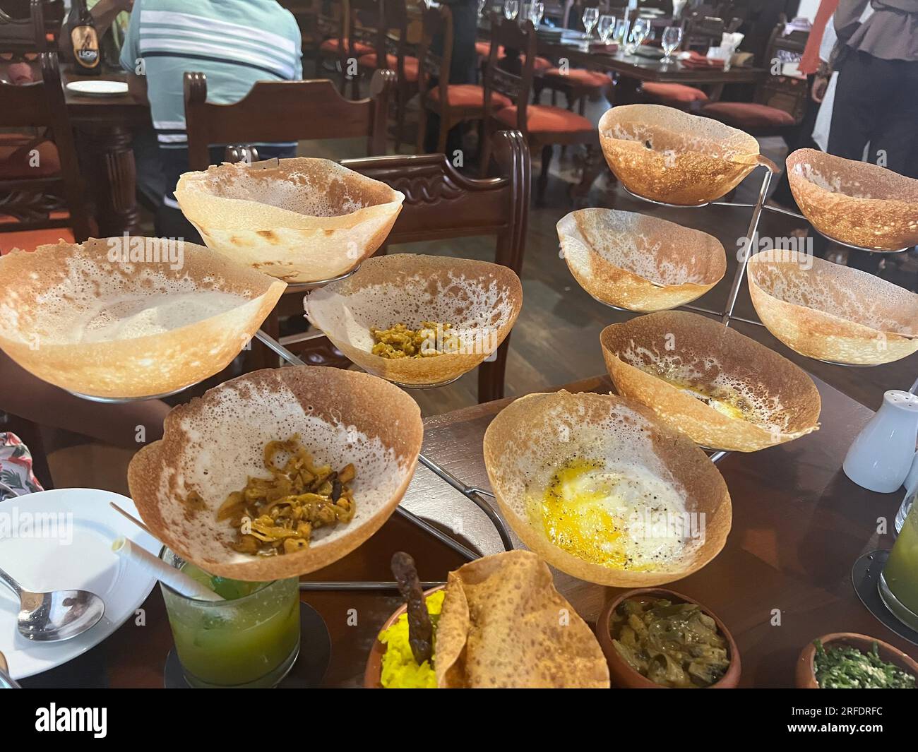 Nourriture au Sri Lanka. Visitez le Sri Lanka Banque D'Images