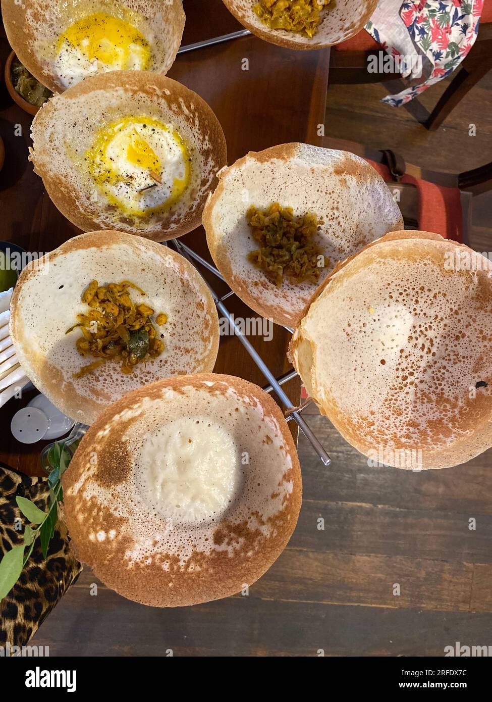 Nourriture au Sri Lanka. Visitez le Sri Lanka Banque D'Images