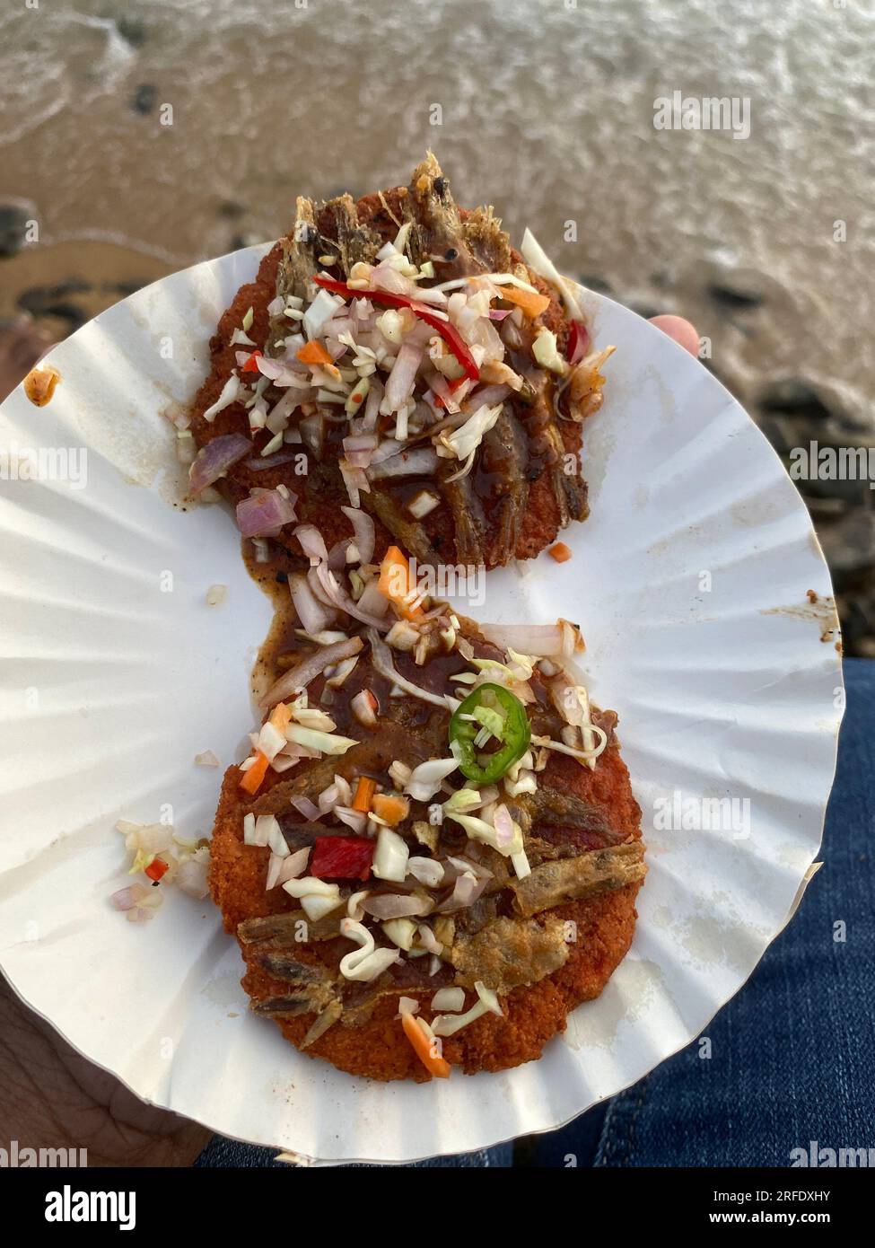 Nourriture au Sri Lanka. Visitez le Sri Lanka Banque D'Images