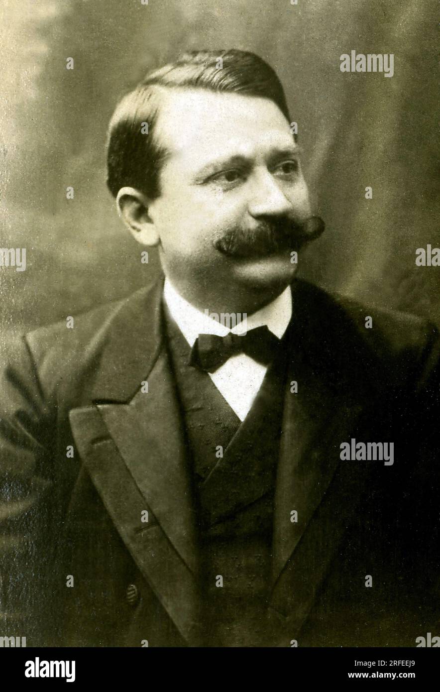 Portrait de Gaston Doumergue (1863-1937), homme d'Etat francais. Banque D'Images