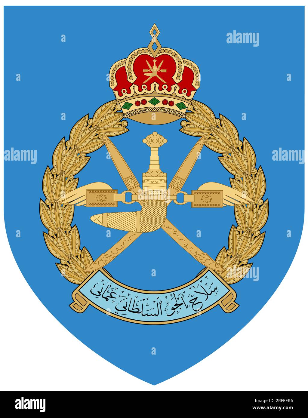 Rond de la Royal Air Force of Oman Banque D'Images