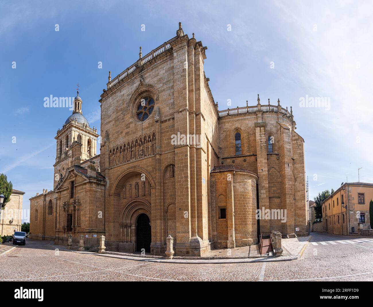 Espagne, Castille-et-Léon, Ciudad Rodrigo, cathédrale Santa Maria Banque D'Images