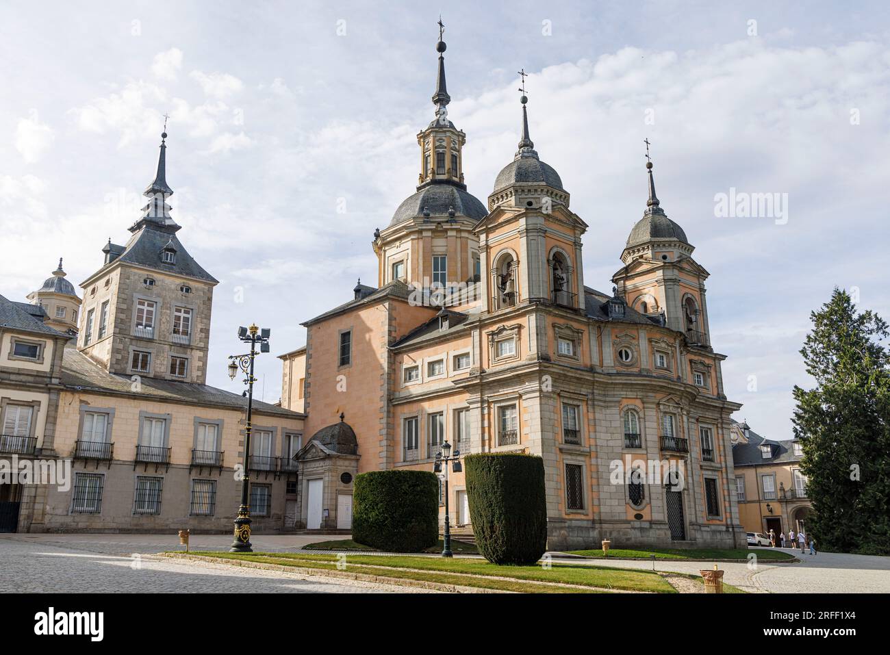 Espagne, Castille-et-Léon, la Granja de San Ildefonso, Palais Royal de la Granja de San Ildefonso Banque D'Images