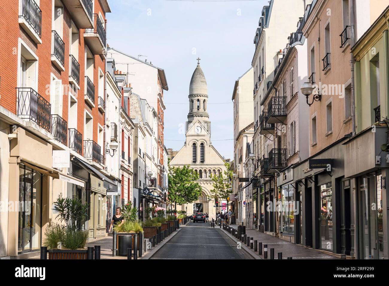 France, département du Val d'Oise, région de Plaine Vallée Banque D'Images