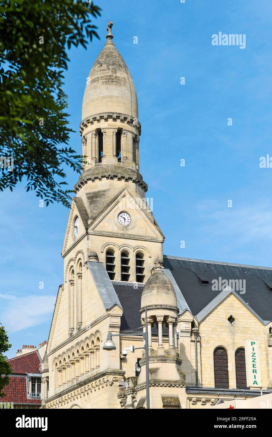 France, département du Val d'Oise, région de Plaine Vallée Banque D'Images