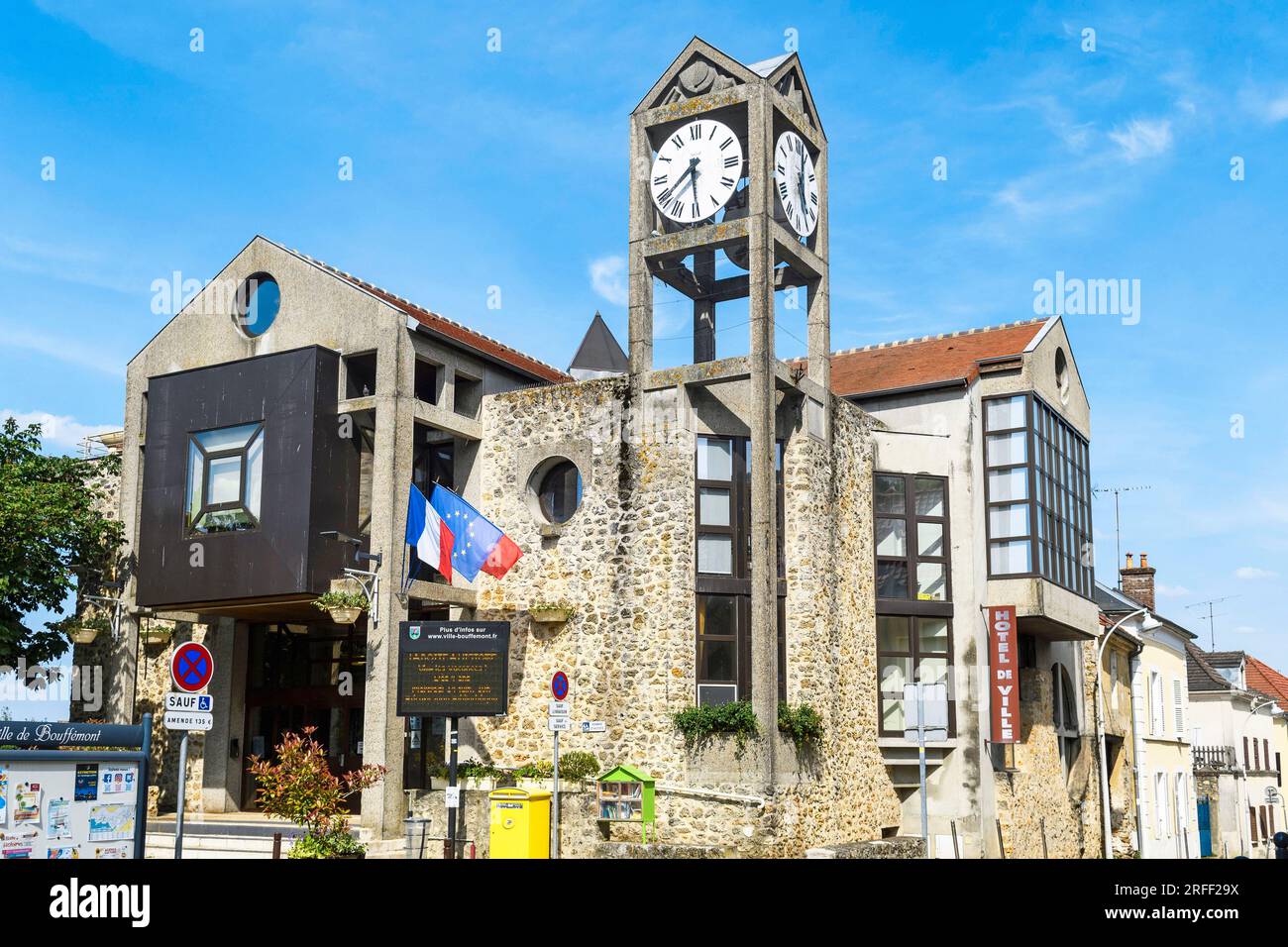 France, département du Val d'Oise, région de Plaine Vallée Banque D'Images