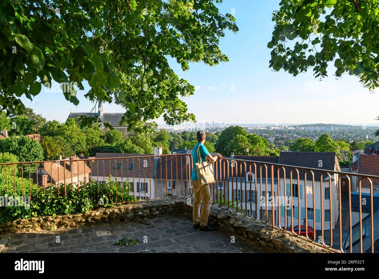 France, département du Val d'Oise, région de Plaine Vallée Banque D'Images