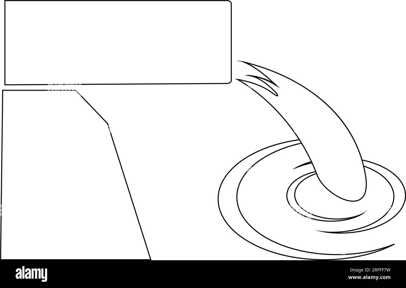 conception d'illustration vectorielle d'icône d'égout Illustration de Vecteur