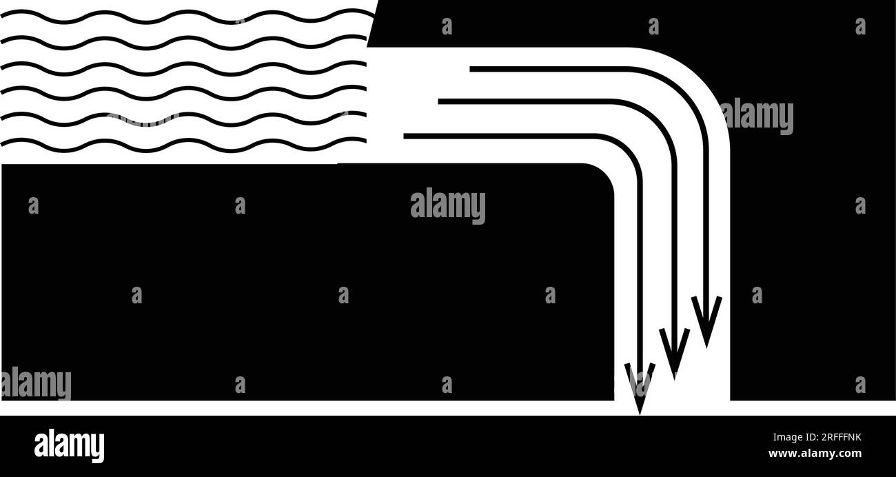 conception d'illustration vectorielle d'icône d'égout Illustration de Vecteur