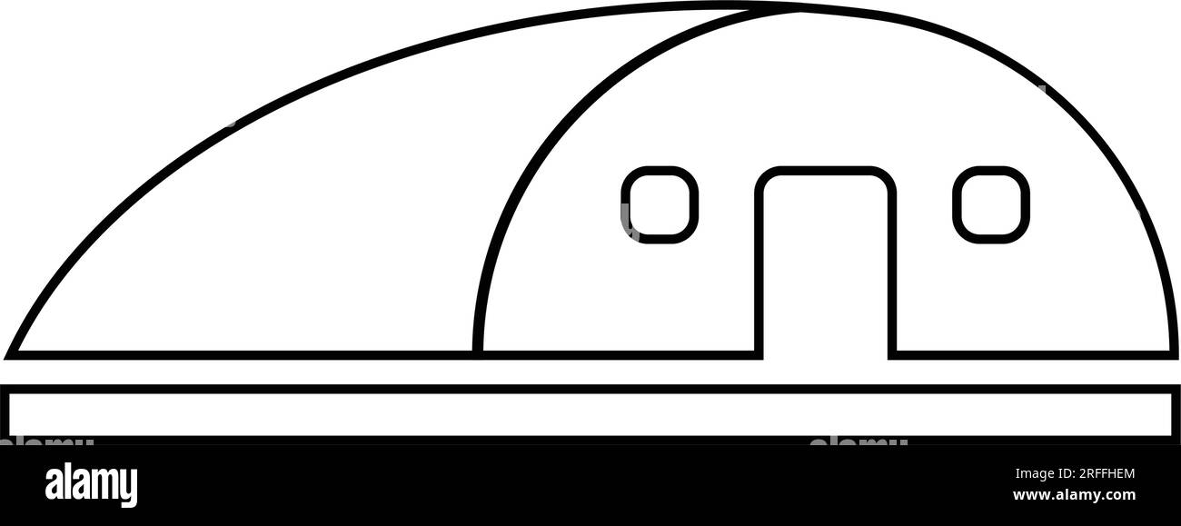 conception d'illustration vectorielle d'icône de bunker Illustration de Vecteur