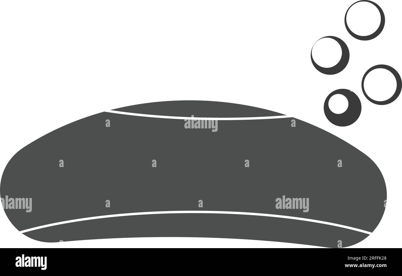 barre savon icône conception de symbole d'illustration vectorielle Illustration de Vecteur