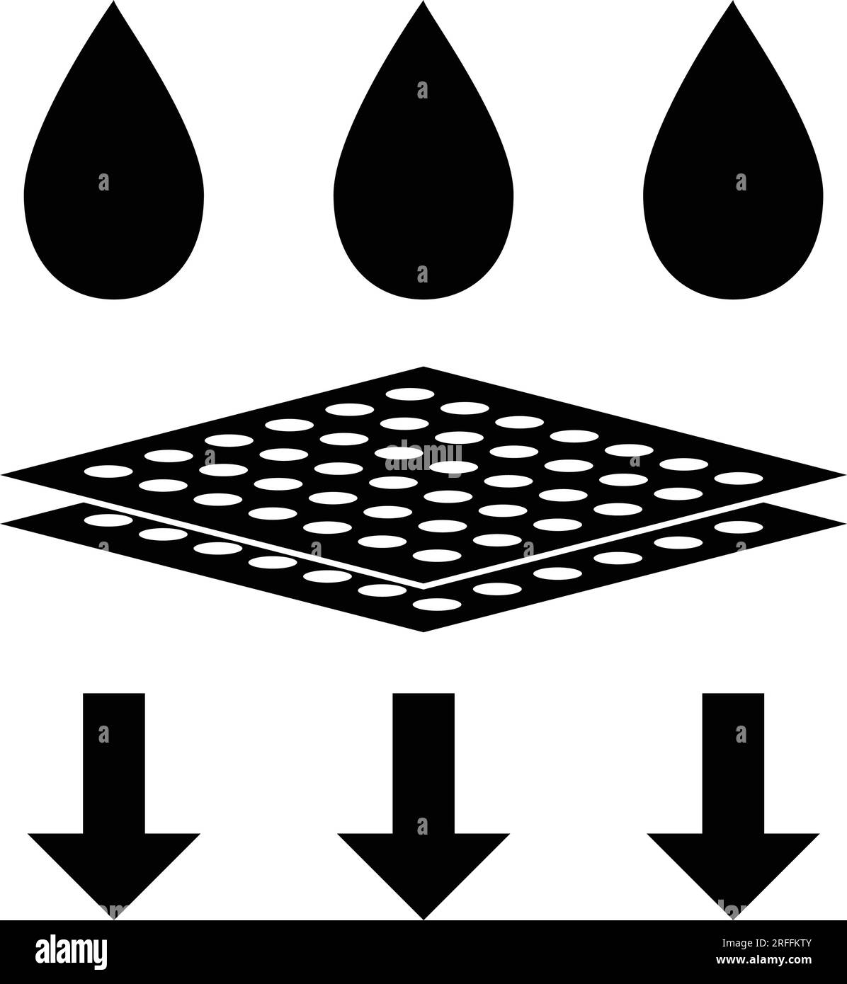 conception d'illustration vectorielle d'icône d'égout Illustration de Vecteur