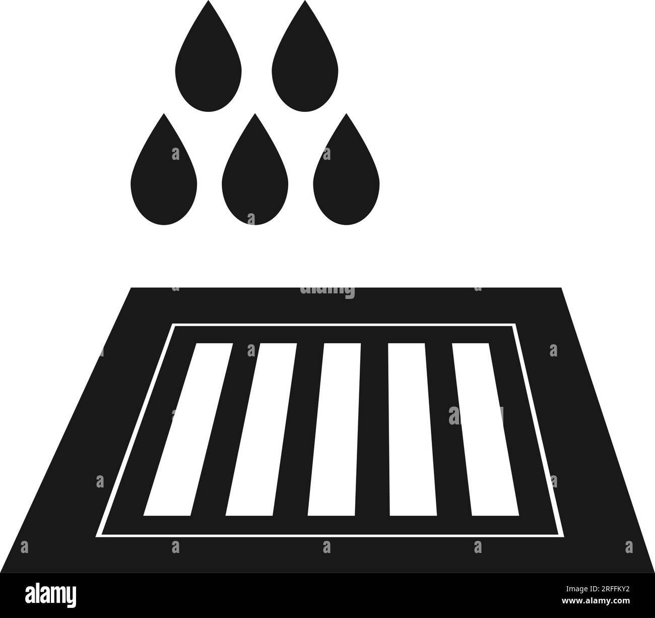 conception d'illustration vectorielle d'icône d'égout Illustration de Vecteur
