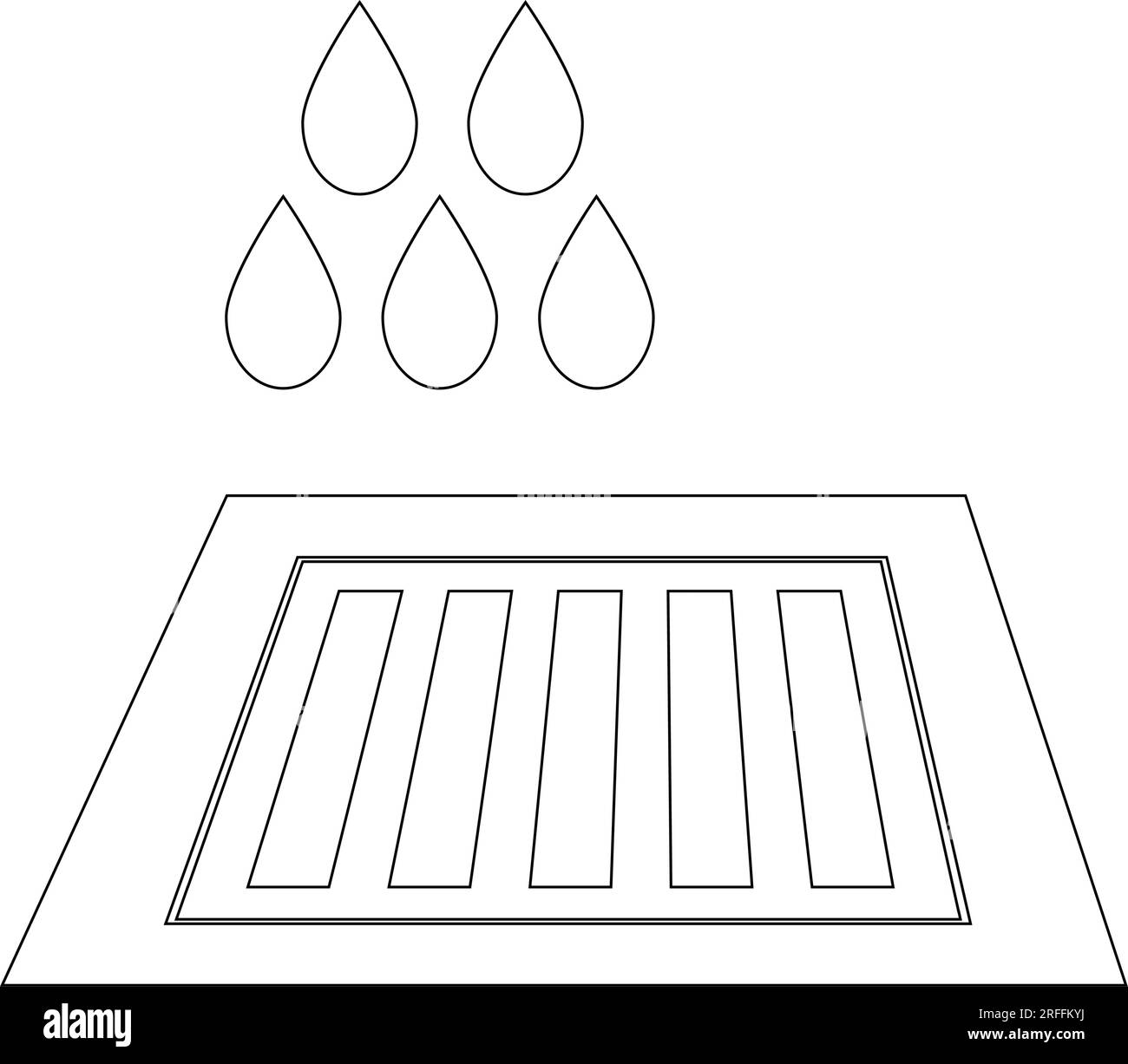 conception d'illustration vectorielle d'icône d'égout Illustration de Vecteur