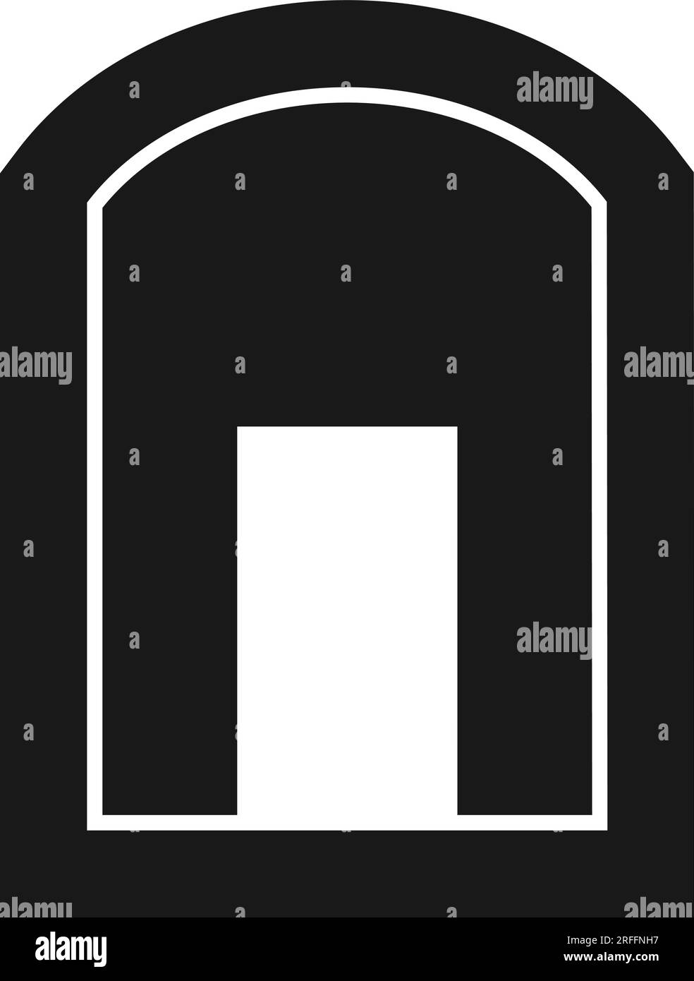 conception d'illustration vectorielle d'icône de bunker Illustration de Vecteur