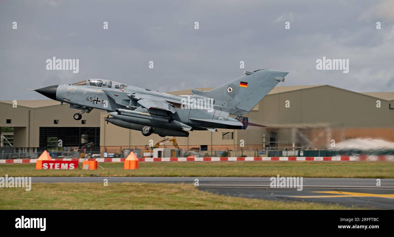Tornado de l'armée de l'air allemande au Royal International Air Tattoo Banque D'Images