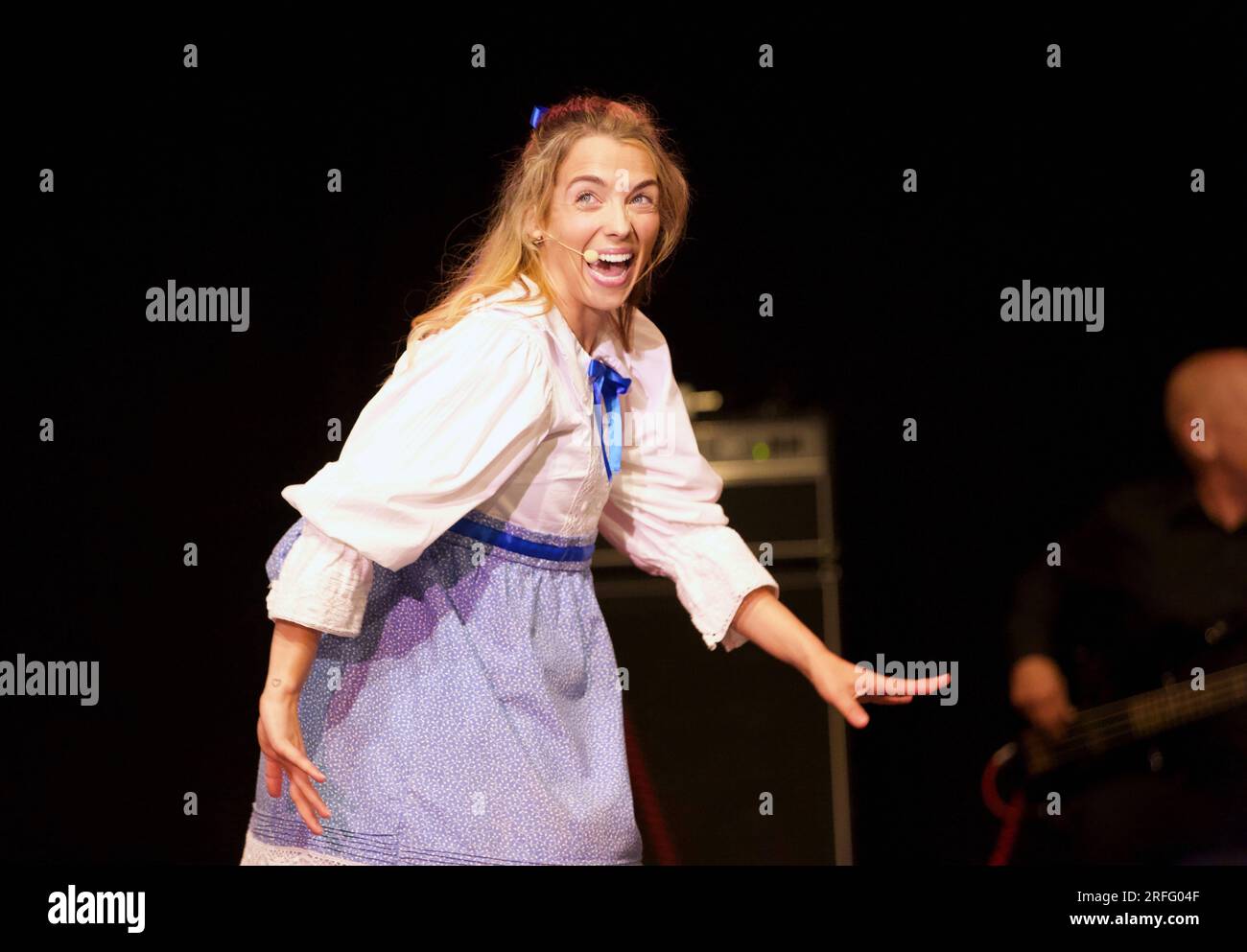 Edimbourg, Royaume-Uni, 2 août 2023 : Erin Armstrong se produit à Lena au Festival Fringe d'Edimbourg. Photo : DB Media Services / Alamy Banque D'Images