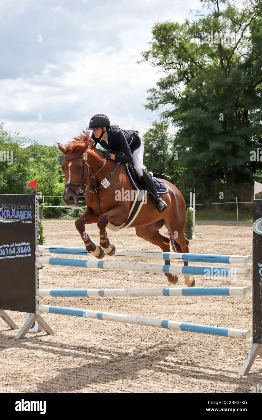 coupe rider allemagne, rodenstein Banque D'Images