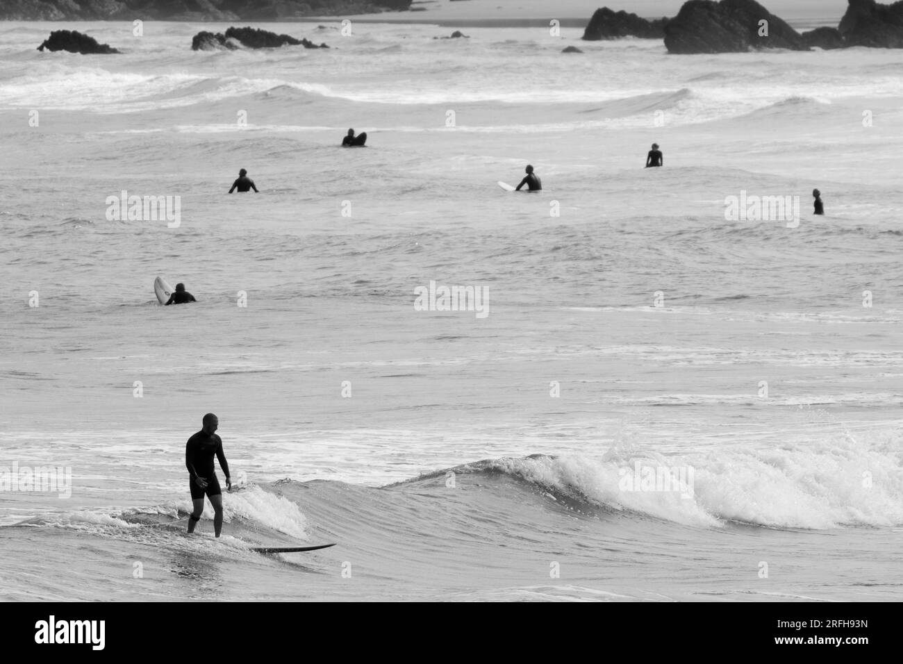 Surf, Cornwall Banque D'Images