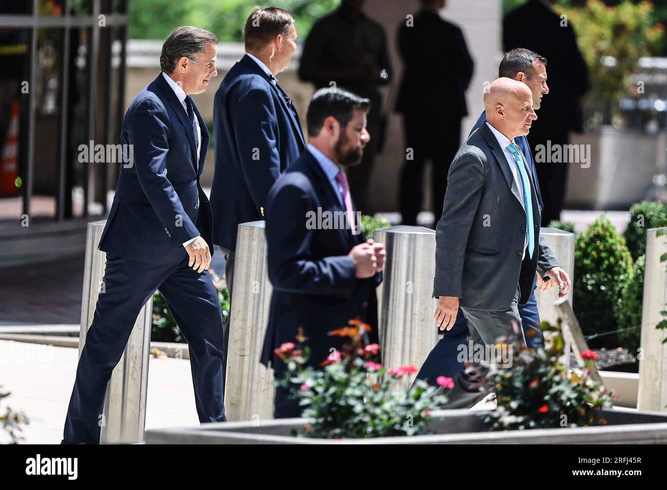 Hunter Biden quitte le palais de justice fédéral mercredi 26 juillet 2023 ; au J. Caleb Boggs Federal Building à Wilmington, Delaware crédit : Saquan Stimpson/CNP pour NY Post (RESTRICTION : NO Daily Mail. PAS DE journaux ou journaux de New York ou du New Jersey dans un rayon de 75 miles autour de New York City.) Banque D'Images