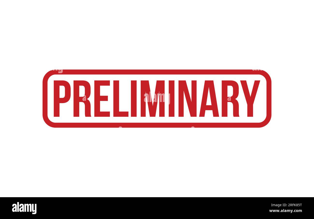 Vecteur de joint en caoutchouc préliminaire rouge Illustration de Vecteur