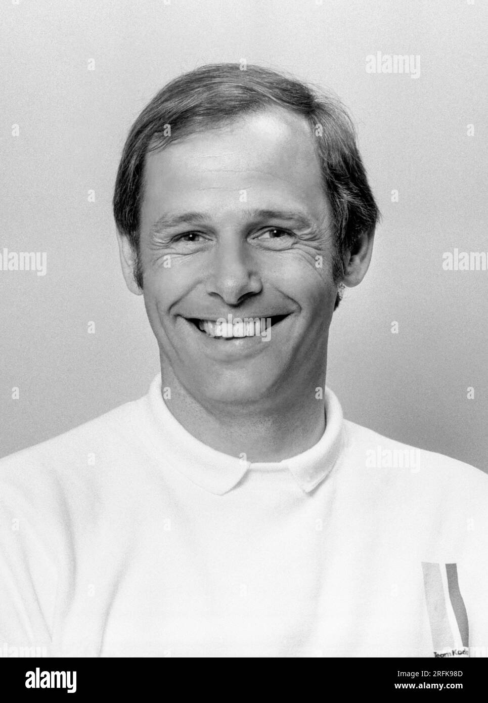 Anders Borgström entraîneur suédois de l'équipe nationale d'athlétisme Banque D'Images