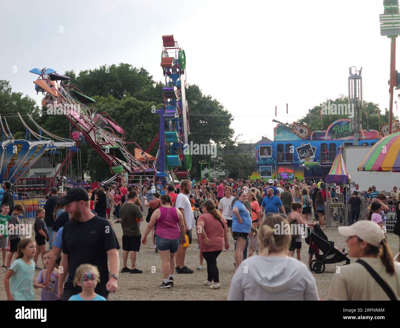 Gardner, Kansas 3 août 2023 Johnson County, KS Fair and Carnival