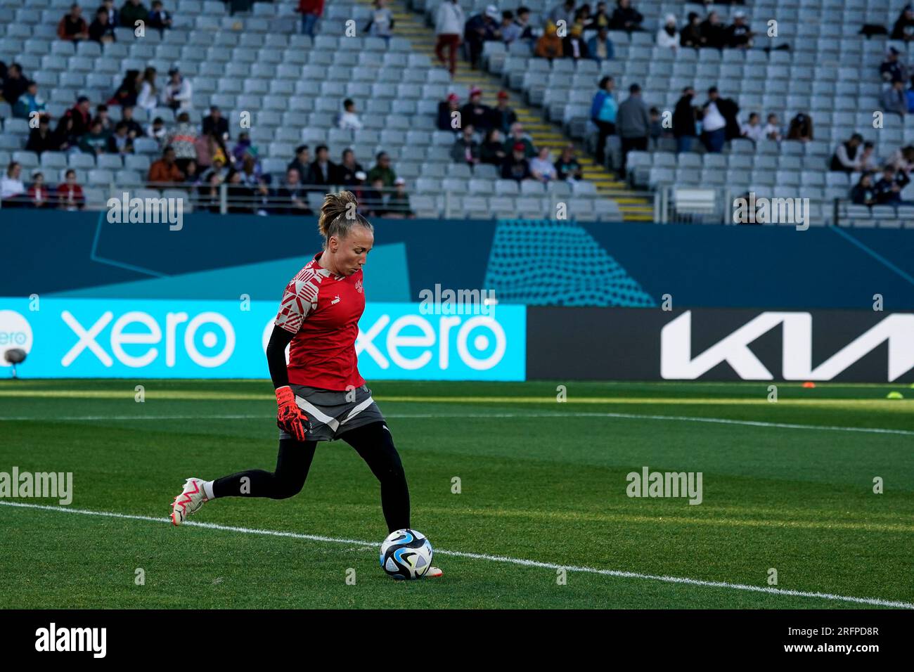 Auckland, Nouvelle-Zélande. 5 août 2023. Coupe du monde féminine de la FIFA 2023 Round of 16 - Suisse vs Espagne. DAT DO/Alamy Live News. Banque D'Images