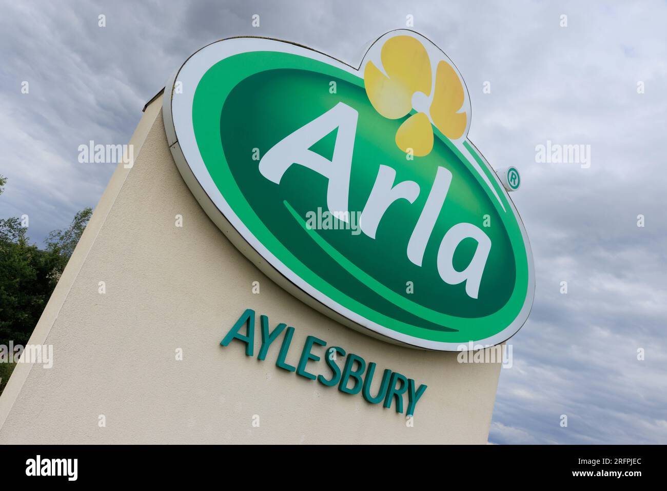 3rd août 2023 ARLA usine de transformation du lait Aylesbury, Buckinghamshire Banque D'Images