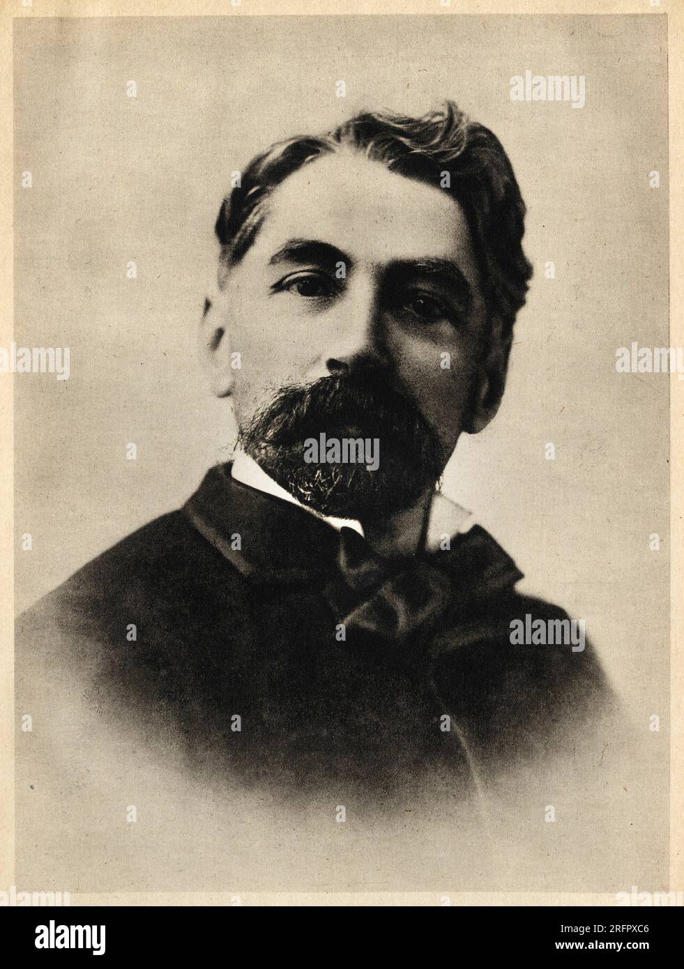 Portrait d'Etienne Mallarme en 1869, dit Stéphane Mallarme, (1842-1898), poete. Banque D'Images