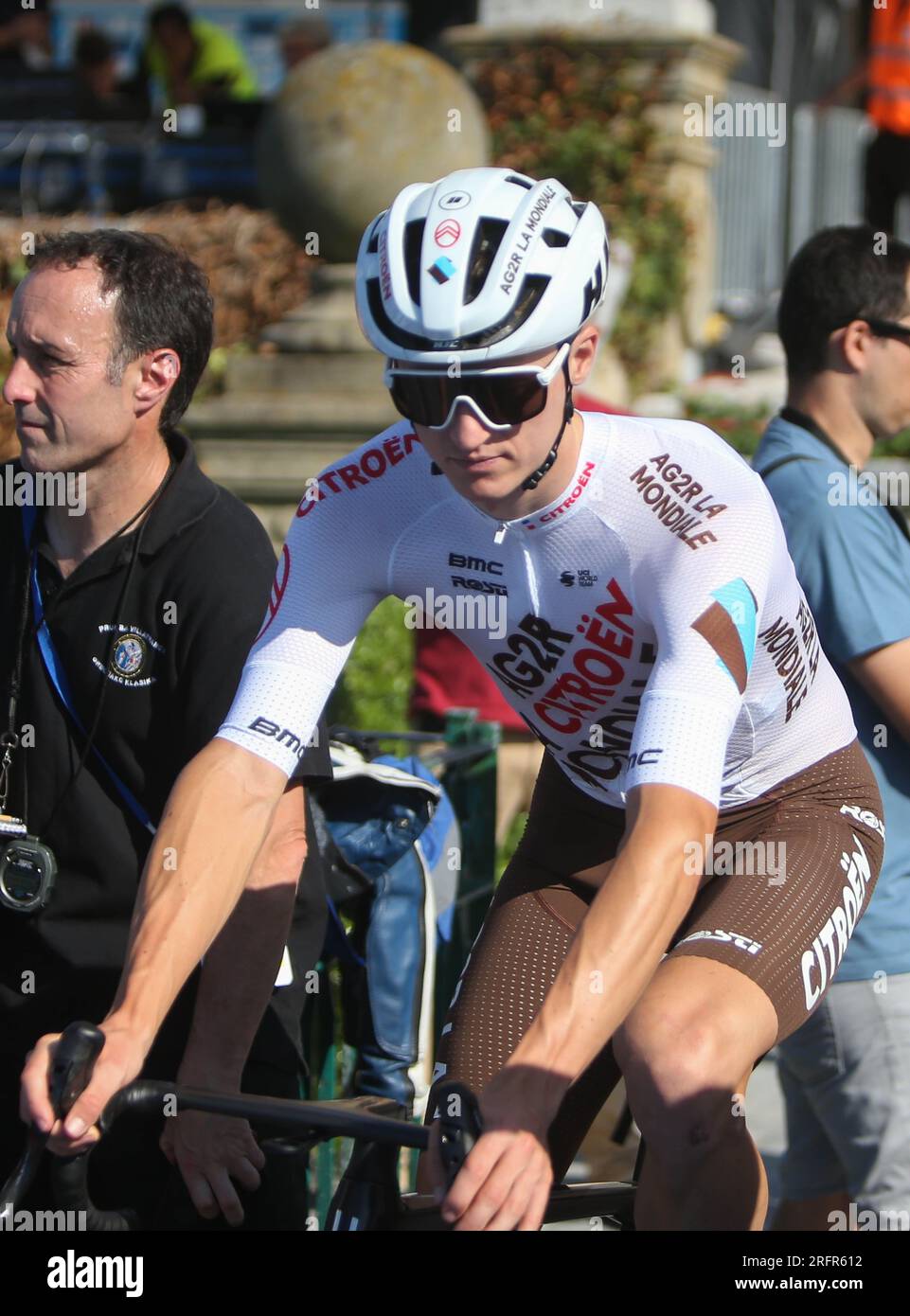 AG2R Citroën vainqueur par équipe lors de la Clasica San Sebastian 2023, course cycliste UCI AG2R Citroën vainqueur par équipe lors de la Clasica San Sebastian 2023, course cycliste UCI