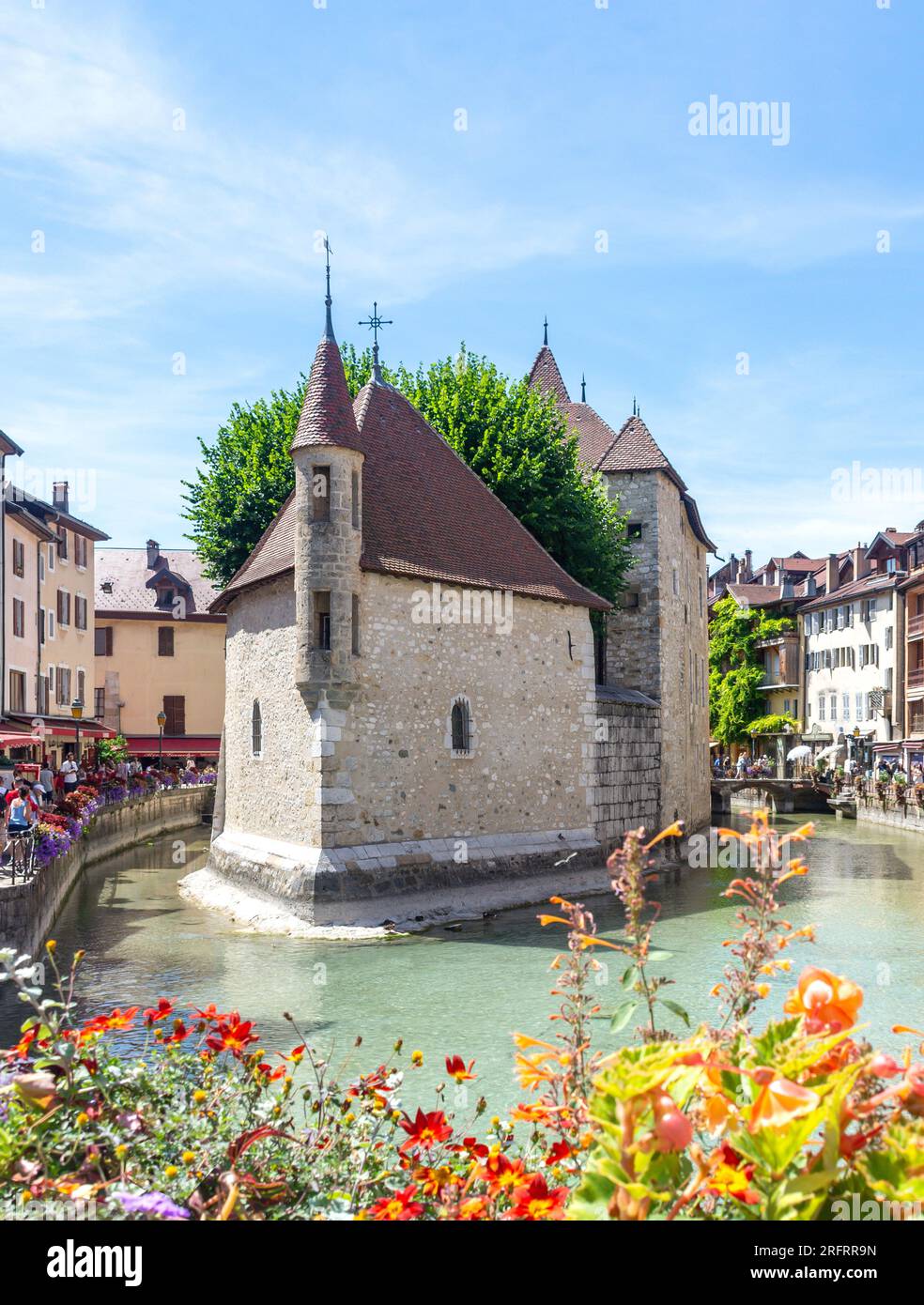 Le Palais de I'Île, Vieille ville, Annecy, haute-Savoie, Auvergne-Rhône-Alpes, France Banque D'Images