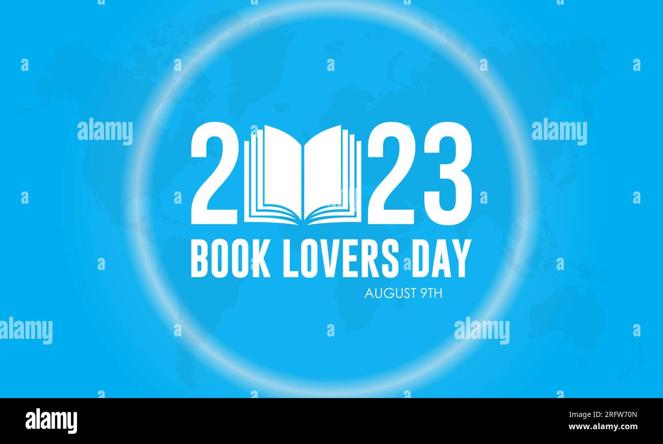Illustration de conception vectorielle de jour pour les amateurs de livre concept 2023. Livre concept d'apprentissage pour les amateurs de livres, l'alphabétisation ou l'étude de la bibliothèque Illustration de Vecteur