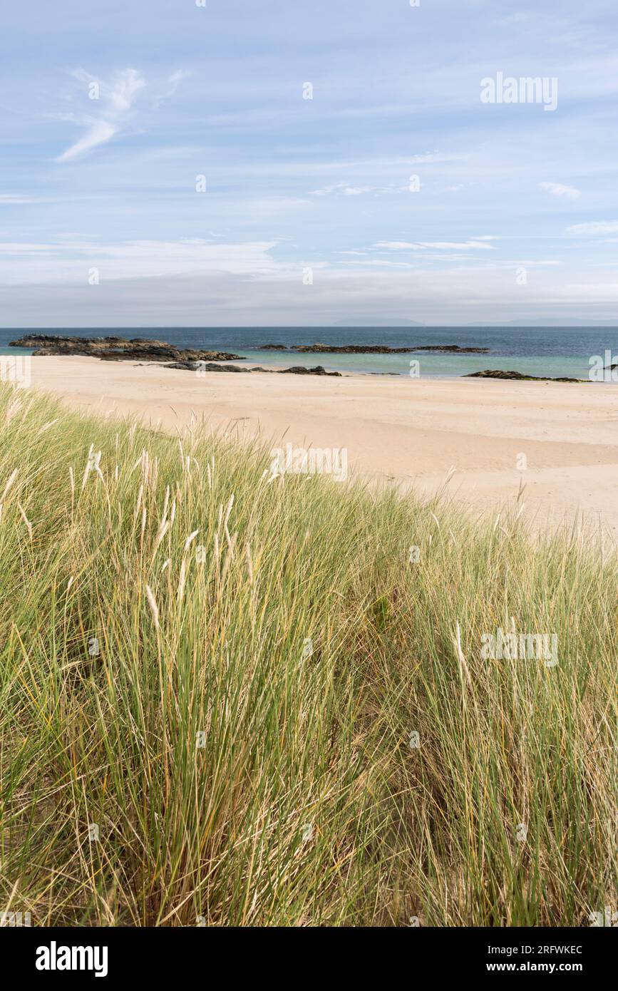 Balnahard Beach Colonsay, Hébrides intérieures, Écosse Banque D'Images