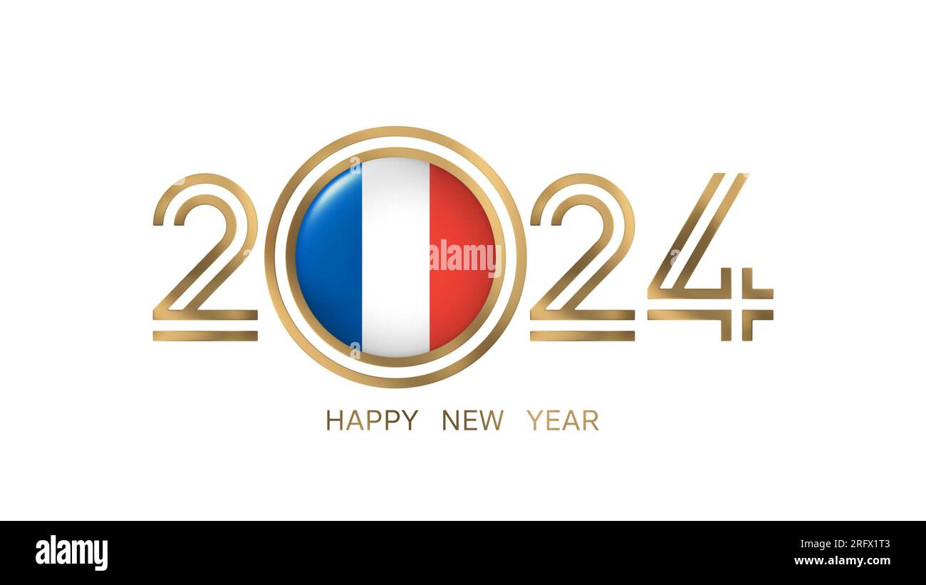 Bannière De Fond Bonne Année 2024 1 Pièce Horloge À - Temu France