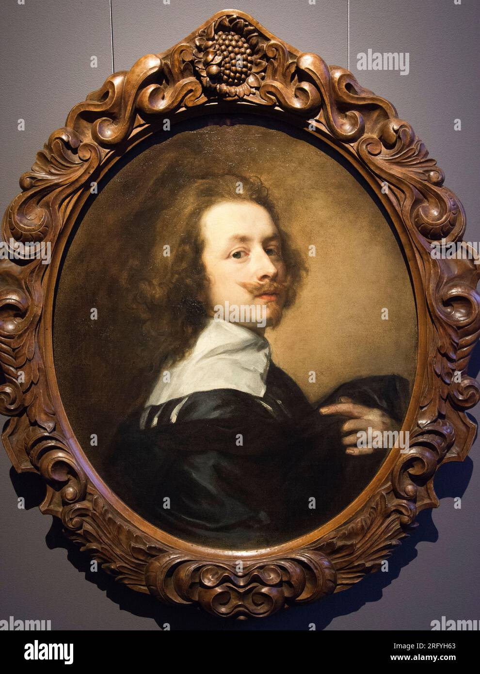 Autoportrait entre circa 1637 et circa 1639 par Anthony van Dyck Banque D'Images