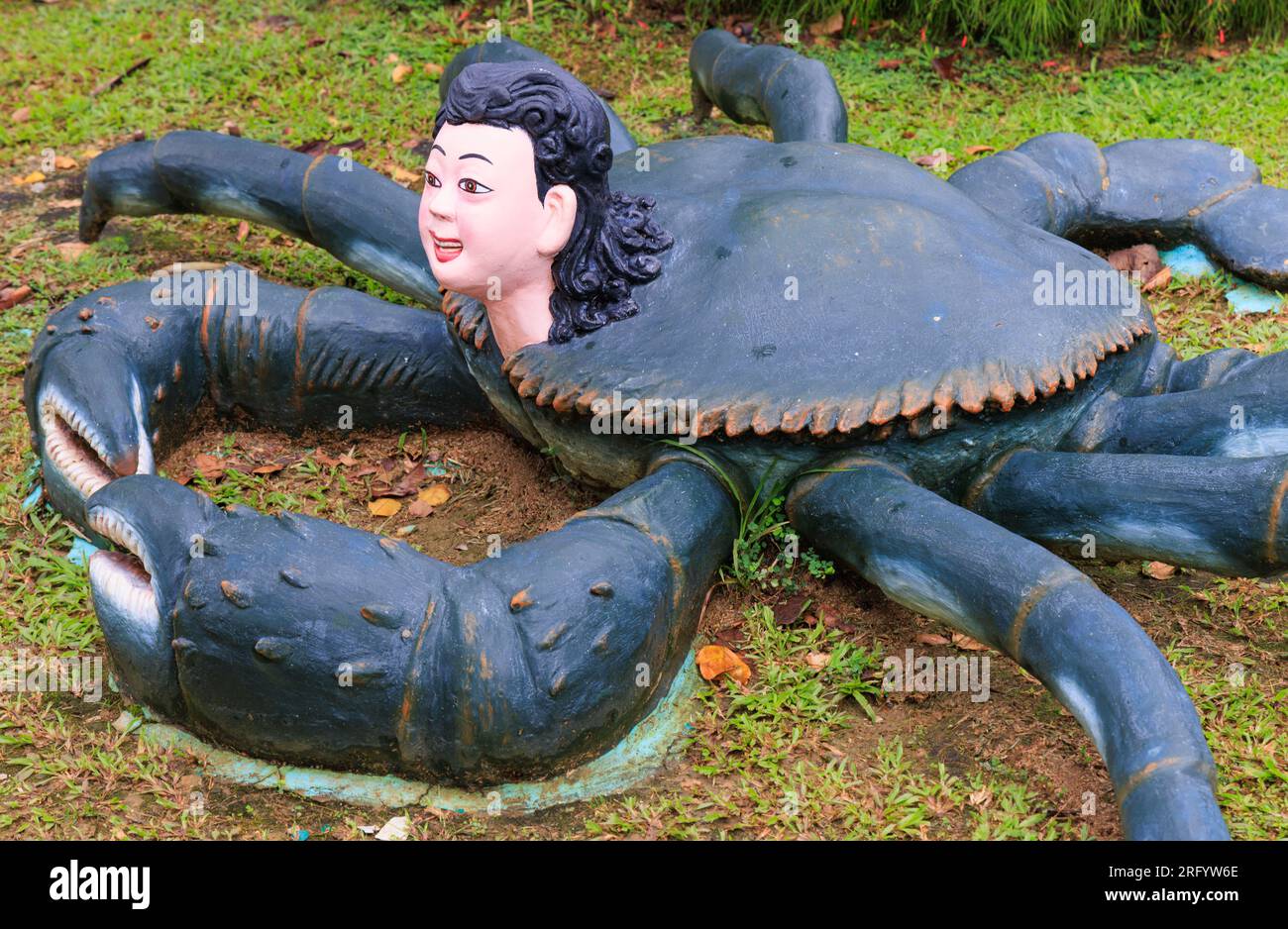 Haw par Villa, un parc à thème mythologique chinois à Pasir Panjang Road, Singapour Banque D'Images