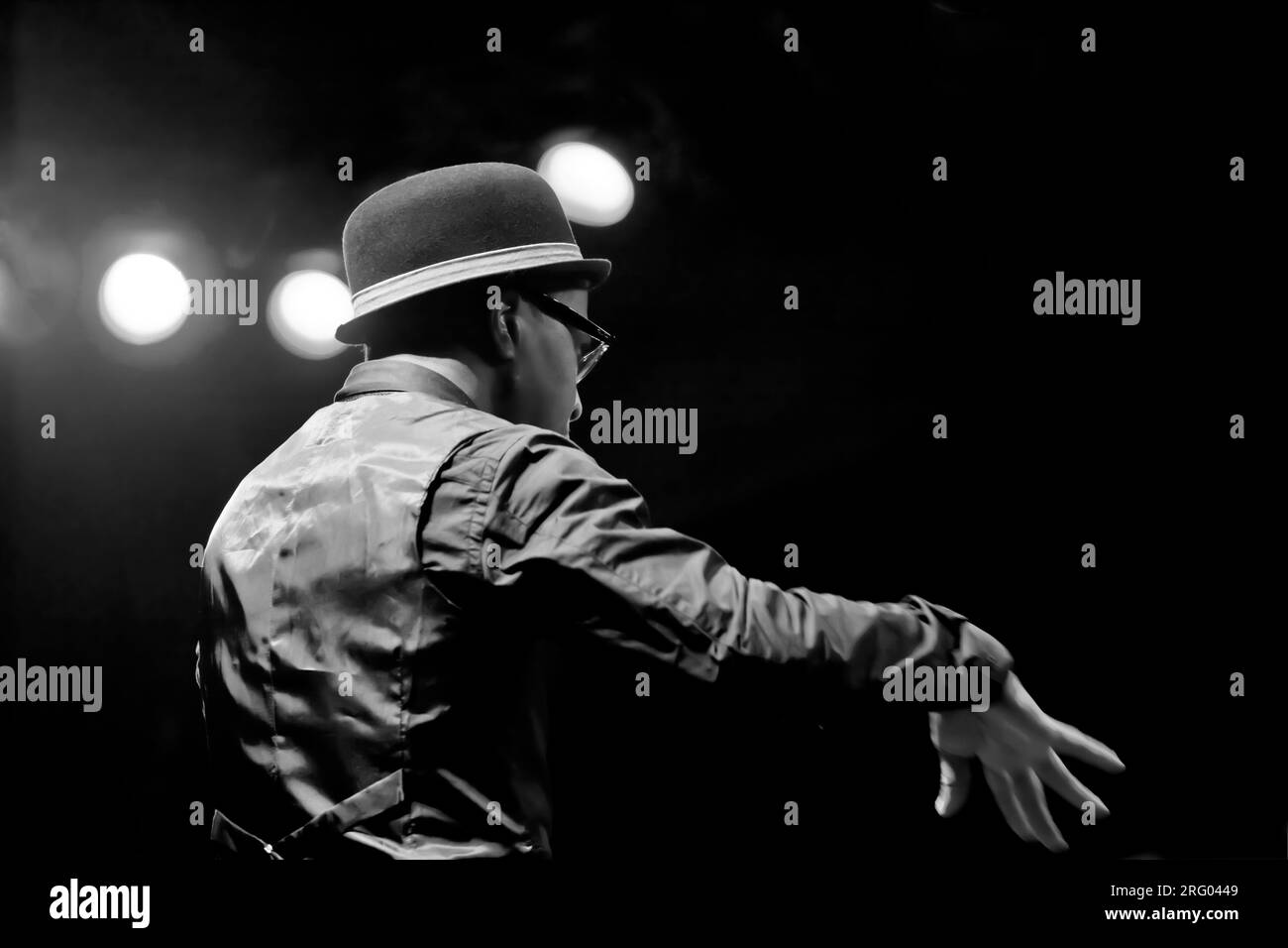 ROY HARGROVE ROY HARGROVE conduit la BIG BAND - 2010 Festival de jazz de Monterey, CALIFORINA Banque D'Images