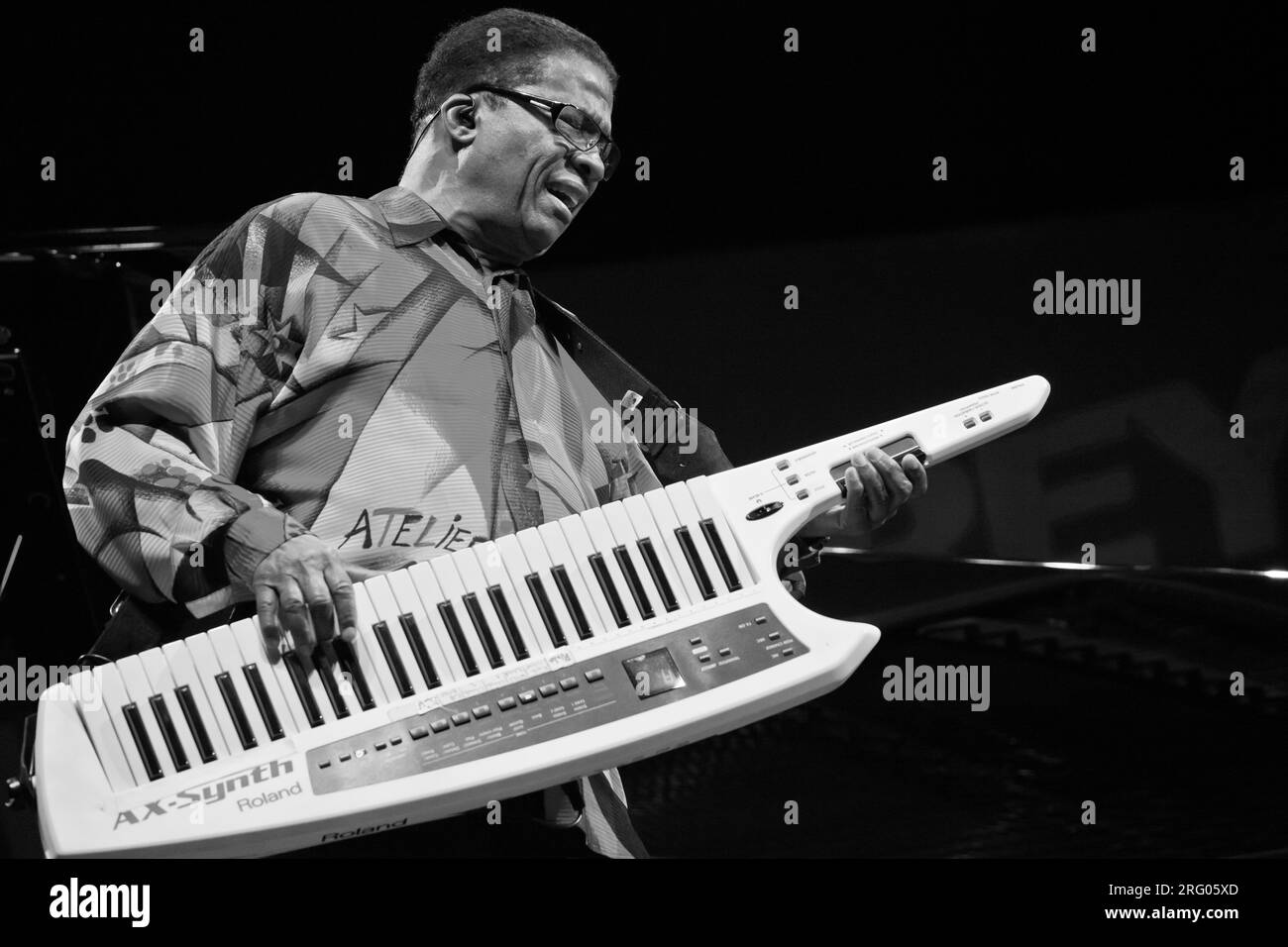 HERBIE HANCOCK effectue sur le Jimmy Lyons Étape - 54ème festival de jazz de Monterey 2011 Banque D'Images