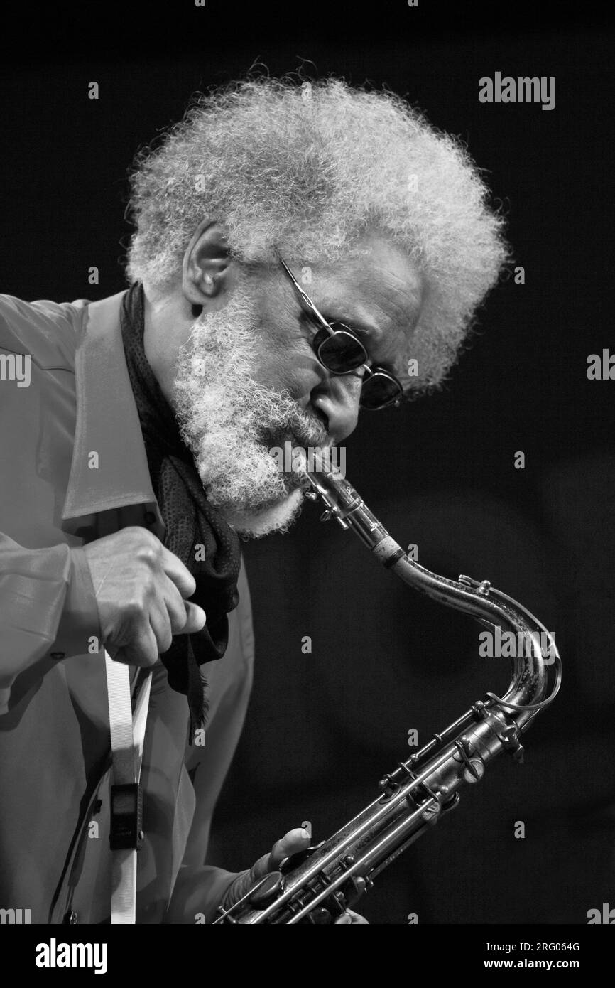 SONNY ROLLINS joue sur le Stade de Lyon Jimmy - 54ème festival de jazz de Monterey 2011 Banque D'Images