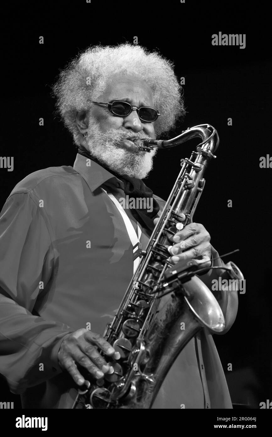 SONNY ROLLINS joue sur le Stade de Lyon Jimmy - 54ème festival de jazz de Monterey 2011 Banque D'Images