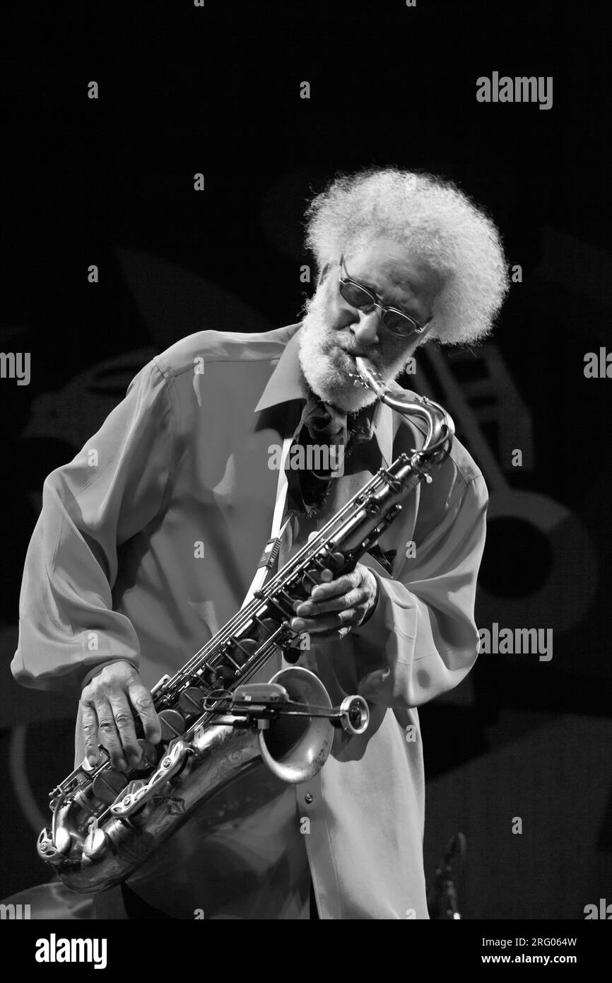 SONNY ROLLINS joue sur le Stade de Lyon Jimmy - 54ème festival de jazz de Monterey 2011 Banque D'Images