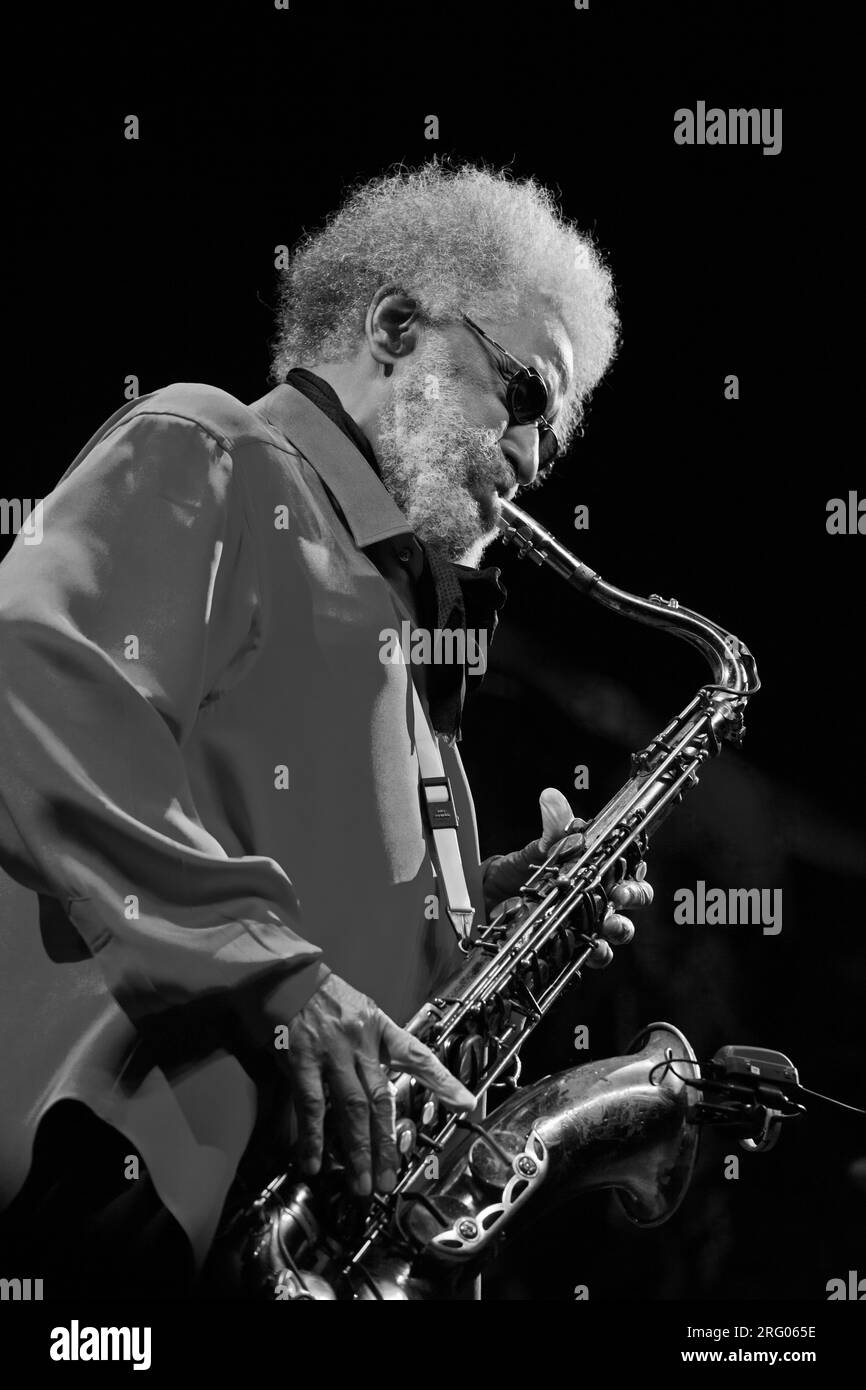 SONNY ROLLINS joue sur le Stade de Lyon Jimmy - 54ème festival de jazz de Monterey 2011 Banque D'Images