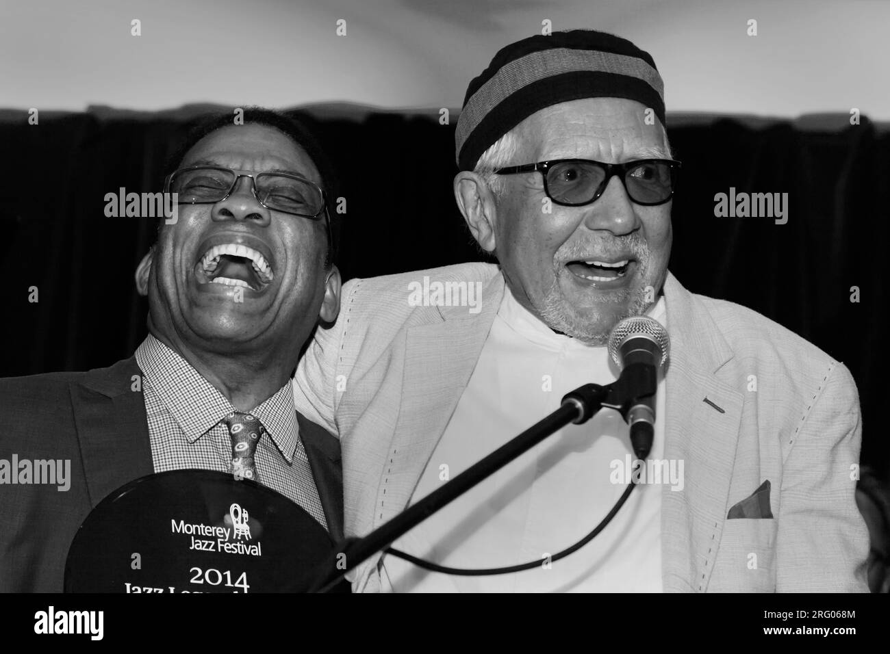 HERBIE HANCOCK présente le JAZZ 2014 Prix Légendes de Charles Lloyd au FESTIVAL DE JAZZ DE MONTEREY 57 GALA ANNUEL Banque D'Images