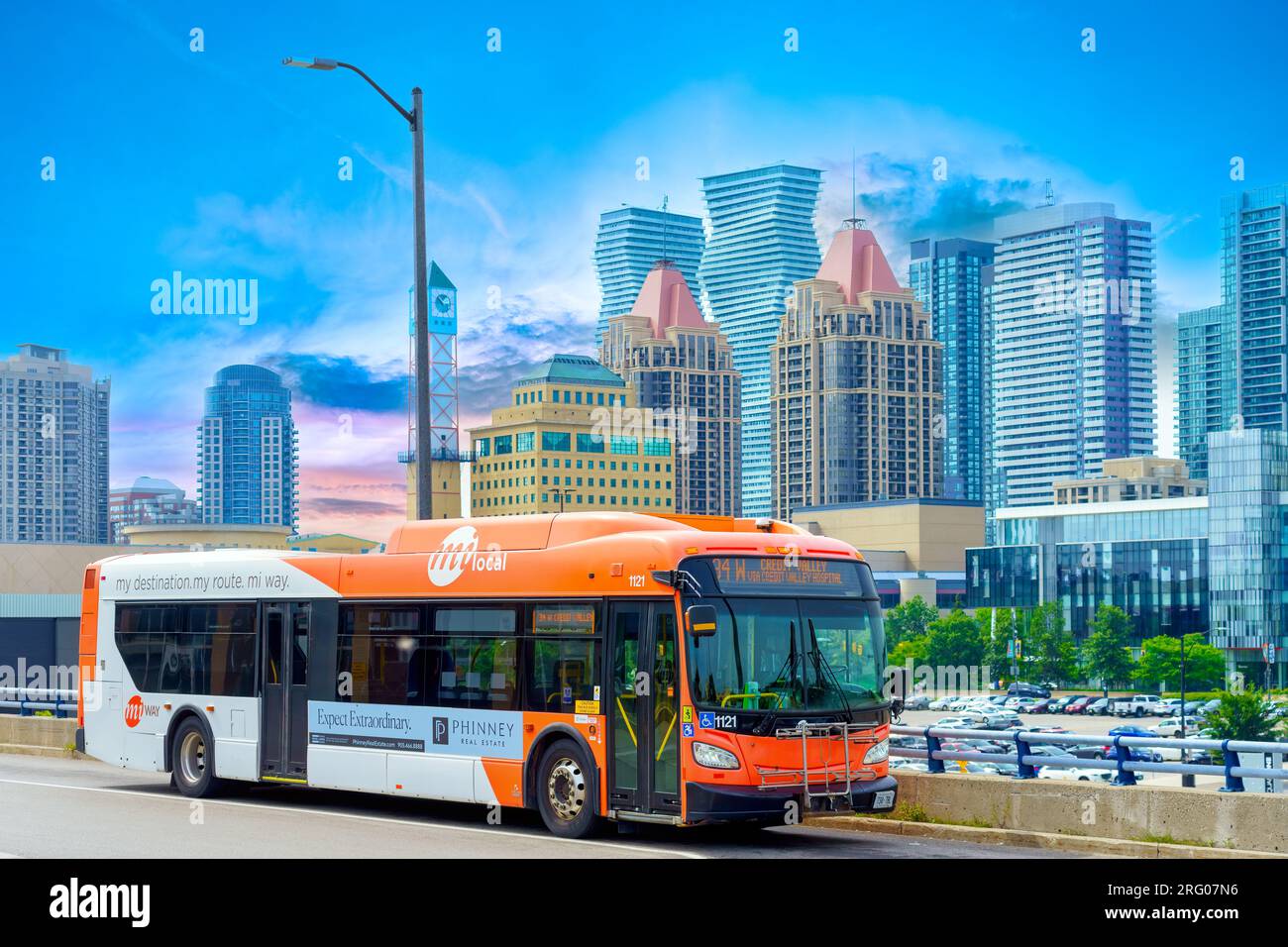 À Mississauga, Ontario, Canada Banque D'Images